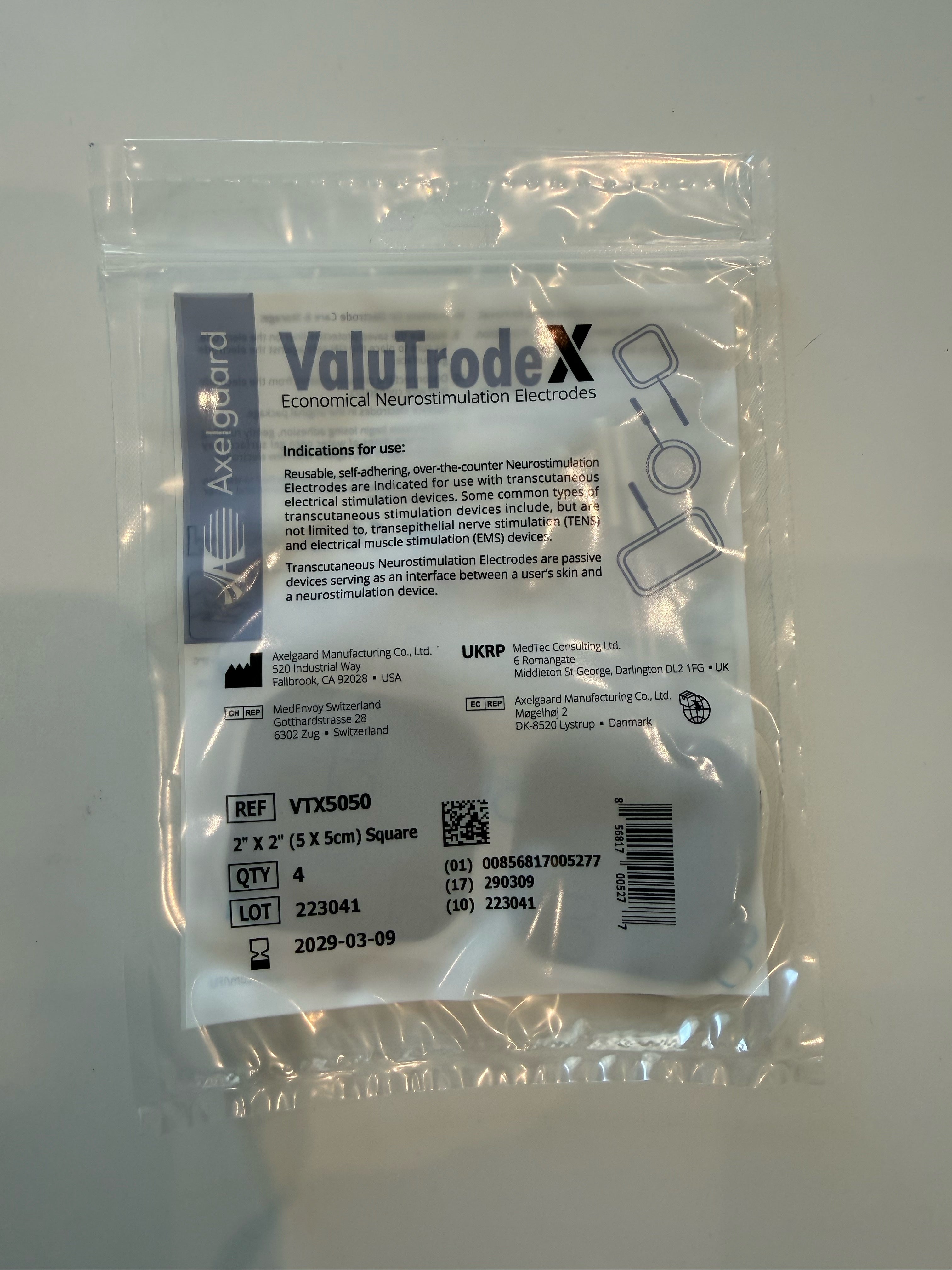 ValuTrode® X Cloth Electrodes (Square)