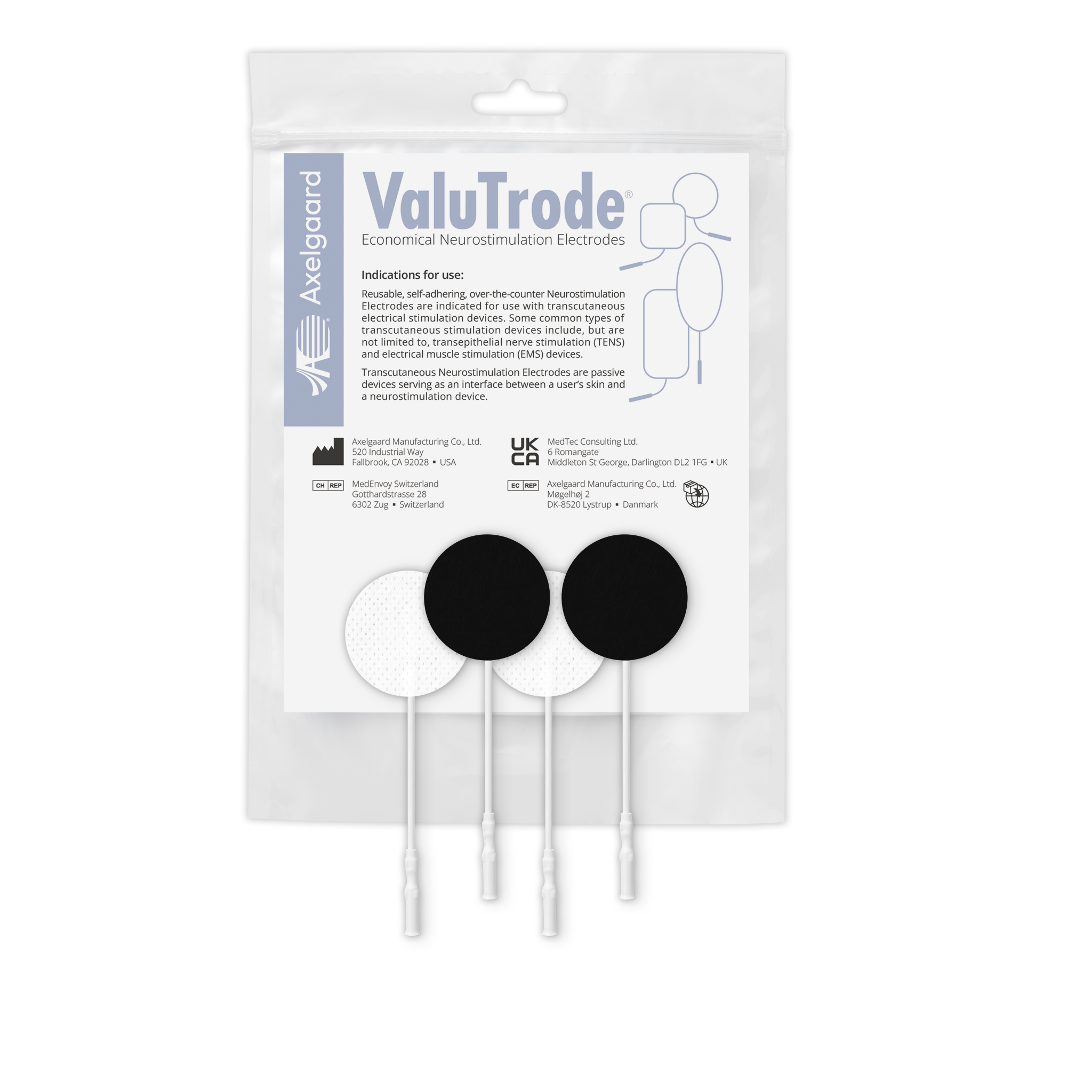 ValuTrode® Cloth Electrodes (Round)
