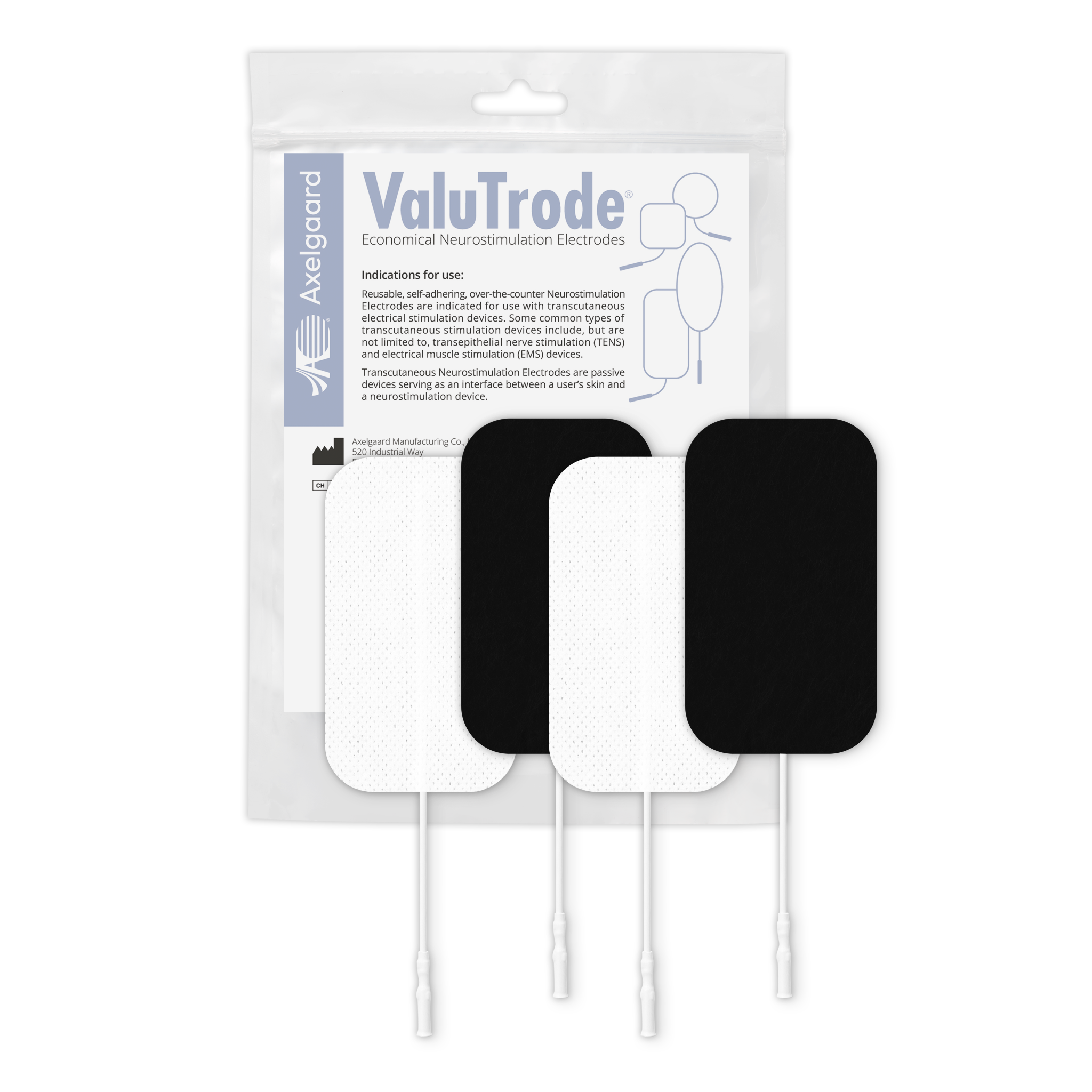ValuTrode® Foam Electrodes (Rectangle)
