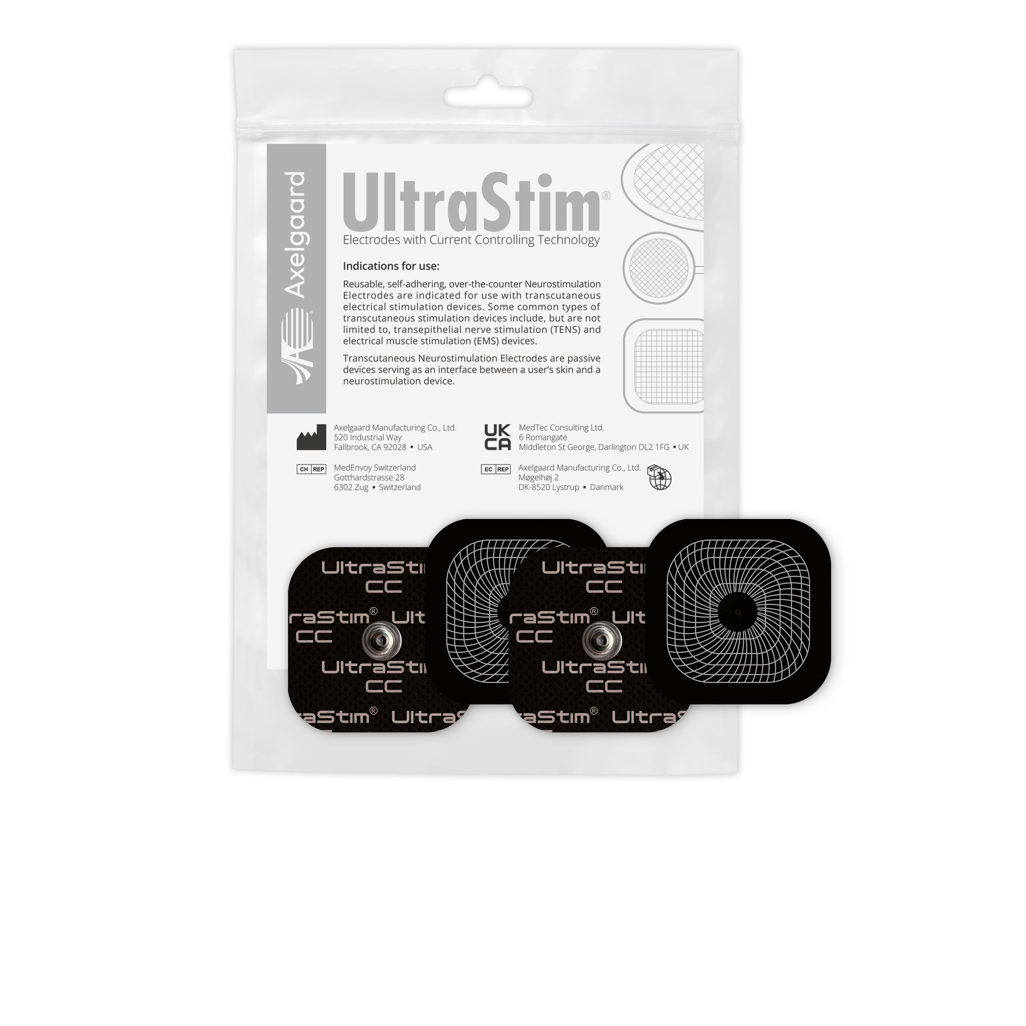 UltraStim® CC Electrodes (Square)